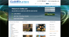 Desktop Screenshot of goldbz.com